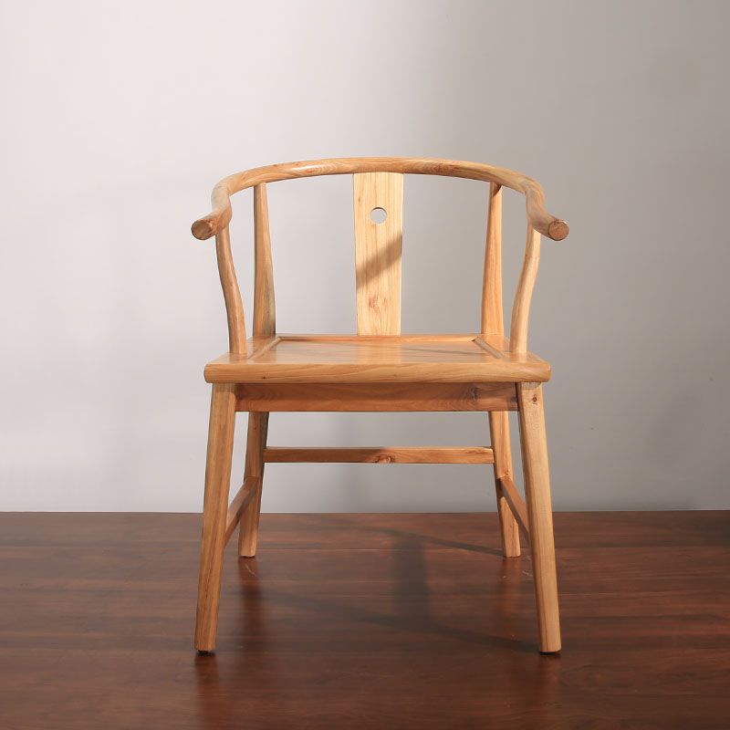 Traditional Dining Side Chair Arm Solid Wood Dining Side Chairs