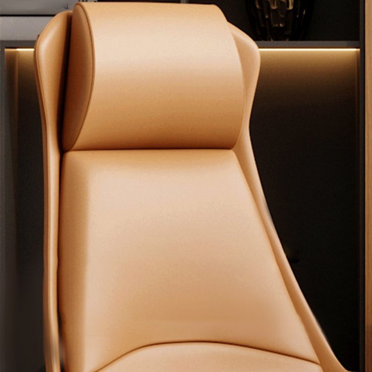 モダンレザーエグゼクティブチェアハイバックチルトメカニズムオフィスチェア