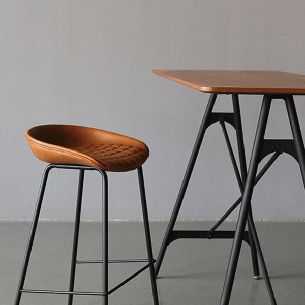 Industrial Style Bar Table Artificial Wood Top 42-inch Bar Table for Dining Room Clearhalo 'Bar Furniture' 'Bar Tables' 'bar_tables' 'furn' 'furn_bar_tables' 'Furniture' 'furniture_bar_tables' 'Kitchen & Dining Furniture' 'kitchen&dining_furn' 'kitchen' 1200x1200_85a1d815-3040-4c24-ae88-f20de7c331b3