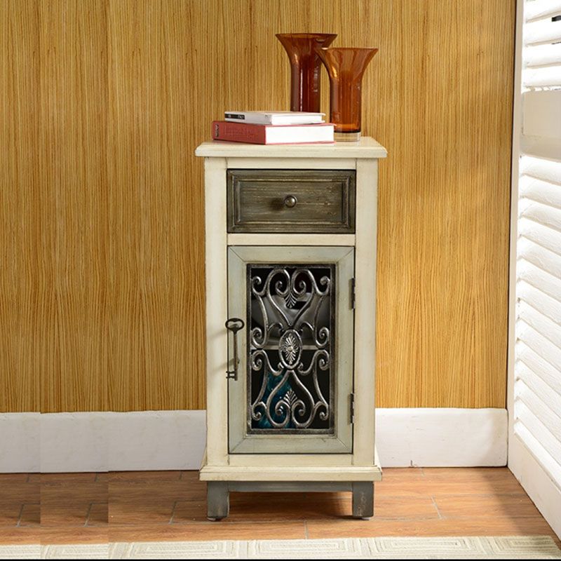 Combo vertical tradicional tocador de almacenamiento de madera cofre de soltero para casa