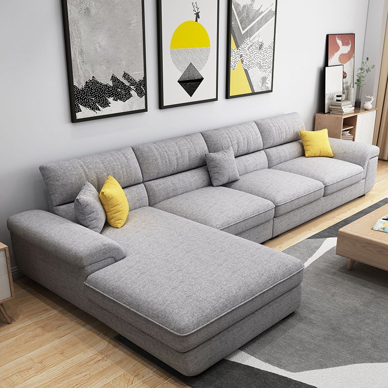 Coussins nordiques Abétré le bras stationnaire canapé chaise