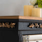 Traditional Style Storage Chest Vertical Solid Wood Storage Chest Dresser for Bedroom