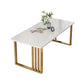 Metal and Slate Table Industrial Style Minimalist Home Rectangular Dining Table Clearhalo 'Dining Tables & Seating' 'Dining Tables' 'dining_table' 'furn' 'furn_dining_table' 'Furniture' 'Kitchen & Dining Furniture' 1200x1200_85a857e4-b110-459b-93dd-1ce12ab2f7b7
