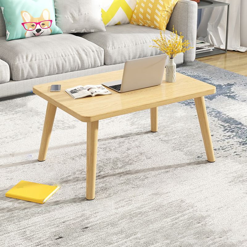 16.5 "lange 4 poten natuurlijke/ witte rechthoekige houten tafelblad salontafel