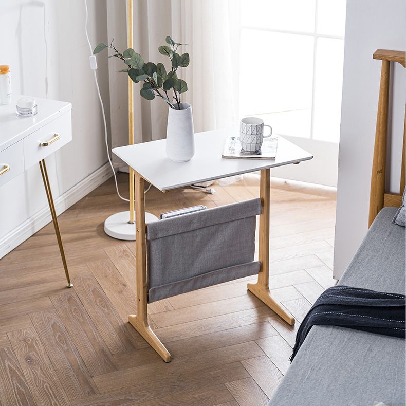 Mesa de esquina modernista Mesa lateral rectangular para sala de estar