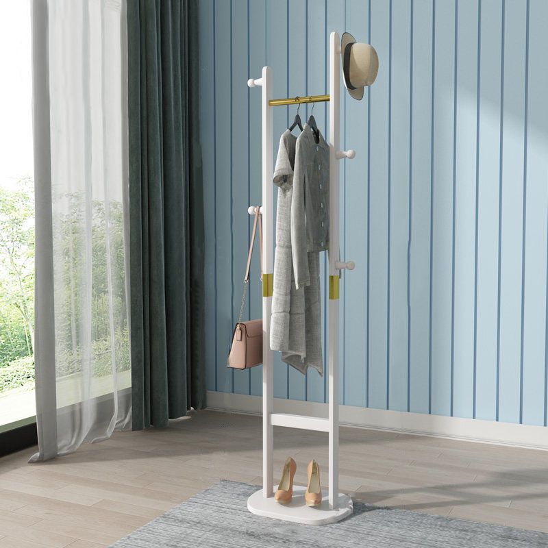 Scandinavian Hall Stand Wood Free Standing Storage Shelf Organizer Hall Tree Clearhalo 'Entry & Mudroom Furniture' 'furn' 'furn_hall_tree_coat_racks' 'Furniture' 'Hall Trees & Coat Racks' 'hall_tree_coat_racks' 1200x1200_85b21665-6ba4-4c66-a9a4-d5cf01af1f28