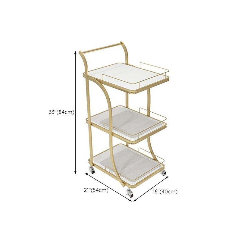 Contemporary Prep Table Rolling Rectangle Metal Prep Table for Kitchen Clearhalo 'furn' 'furn_kitchen_islands_carts' 'Furniture' 'Kitchen & Dining Furniture' 'Kitchen Islands & Carts' 'kitchen_islands_carts' 1200x1200_85b35aa9-44c2-4005-aca0-03ca1d5f2ce5