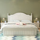 French Country Panel Bed Wood White Bed Frame with Arched Headboard Clearhalo 'Bedroom Furniture' 'Beds' 'furn' 'furn_beds' 'Furniture' 1200x1200_85b4342a-2d10-4b8a-885b-9bdaac1d88ef