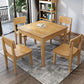 Simple Solid Wood Standard Dining Table Square Shape Kitchen Dining Table with 4 Legs Base Clearhalo ' dining_table' 'Dining Tables & Seating' 'Dining Tables' 'furn' 'furn_dining_table' 'Furniture' 'furniture_dining_table' 'Kitchen & Dining Furniture' 'kitchen&dining_furn' 'kitchen' 'kitchen_dining_table' 1200x1200_85b47289-6d1e-4382-846f-5cfdd20dc80a