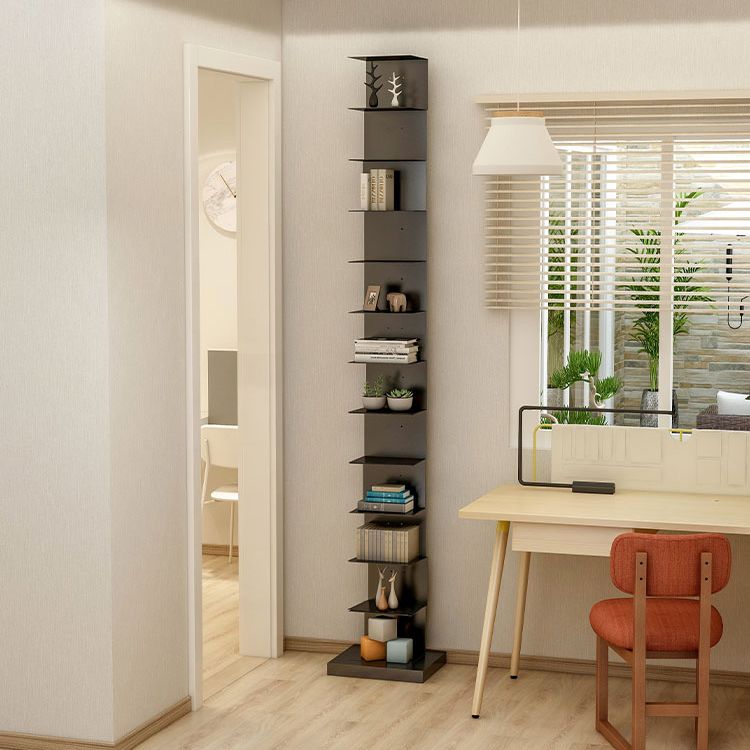 Bibliothèque géométrique en métal bibliothèque à domicile de style scandinave