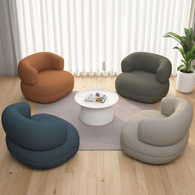 Divano retro stretto moderno braccio di smoking 27,56 "di divano resistente alla macchia H