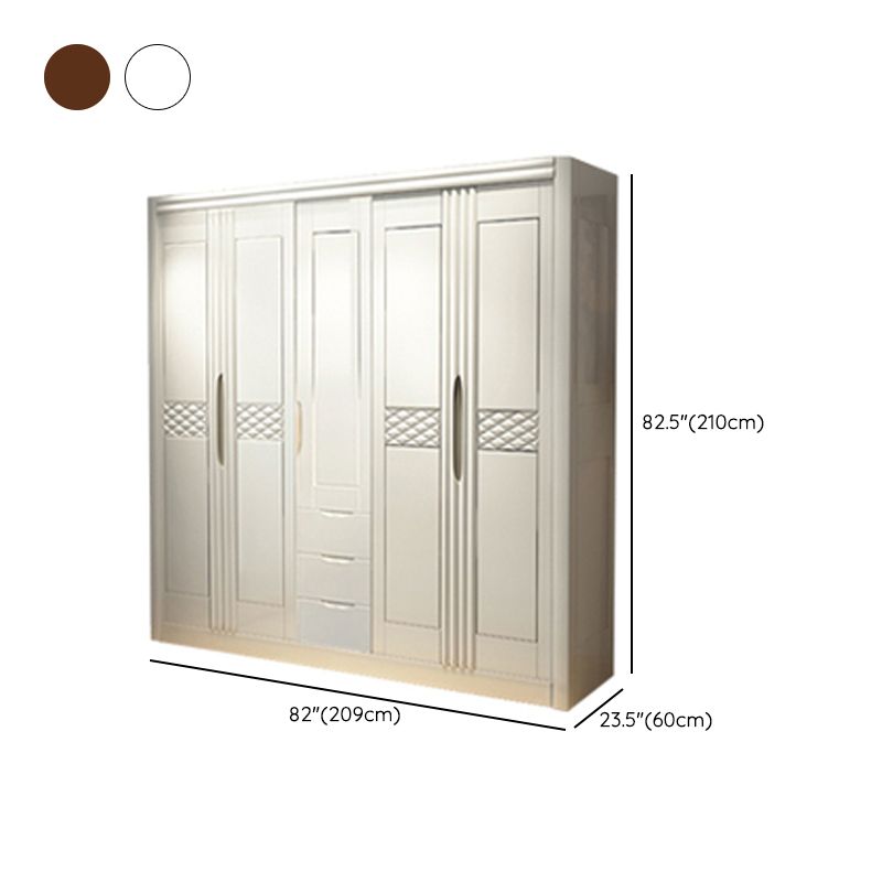 French Country Style Ward Armoire Wooden Wardrobe for Bedroom Clearhalo 'Armoires & Wardrobes' 'armoires_wardrobes' 'Bedroom Furniture' 'furn' 'furn_armoires_wardrobes' 'Furniture' 1200x1200_85ba4d30-53c8-42d7-895a-5eb66fbff51b
