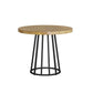 Round Table Contemporary Style Solid Wood Dining Table for Home Kitchen