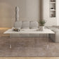 Slate Top Coffee Cocktail Table Sled Rectangle Coffee or End Table Clearhalo 'Coffee & Accent Tables' 'Coffee Tables' 'coffee_tables' 'furn' 'furn_coffee_tables' 'Furniture' 'Living Room Furniture' 1200x1200_85c0a13e-b591-4e3e-8bd8-cf88f874cd9d