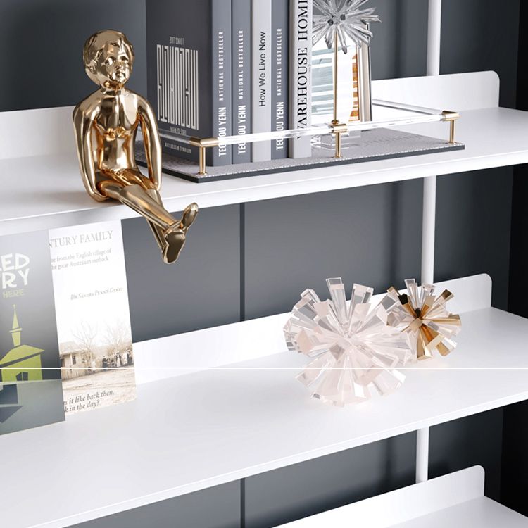 12.60 "W boekenkast hedendaagse stijl open back -boekenplank voor thuiskantoor