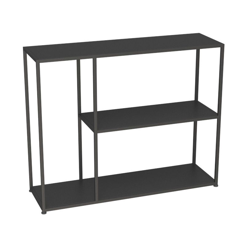 Etagere Metal Bookshelf Industrial Open Back Storage Bookcase Clearhalo 'Bookcases' 'furn' 'furn_bookcases' 'Furniture' 'Office Furniture' 1200x1200_85c1b620-8402-430c-a619-a297609d9f8f