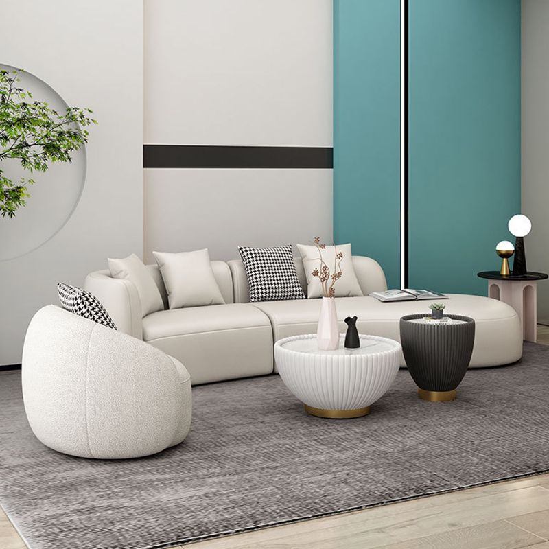Contemporary Curved Seating Tight Back Tuxedo Arm Sofa for Living Room Clearhalo 'furn' 'furn_sofas' 'Furniture' 'Living Room Furniture' 'Sofa' 'sofas' 1200x1200_85c857ec-d9d5-4473-bca3-fdee423ab551