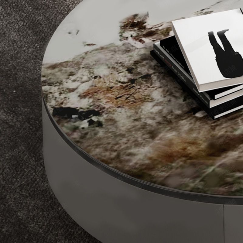 Glam Nesting Coffee Table Set Pedestal Coffee Table with Storage Drawers Clearhalo 'Coffee & Accent Tables' 'Coffee Tables' 'coffee_tables' 'furn' 'furn_coffee_tables' 'Furniture' 'Living Room Furniture' 1200x1200_85cd5d4f-fa14-4bff-b6c4-66053885b2ff