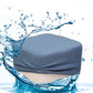 Contemporary Pouf Ottoman Fabric Upholstered Tear Resistant Square Ottoman