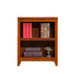 Contemporary Wood Bookshelf Standard Book Shelf for Home Office 13.6" Wide
