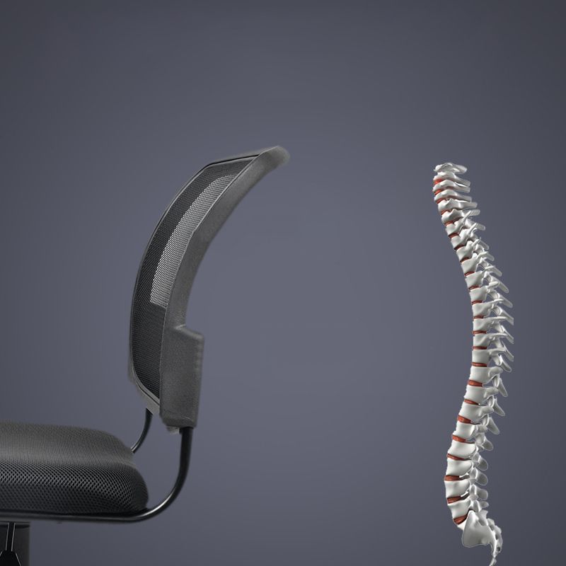 Contemporary Ergonomic Armless Chair Mid-Back Adjustable Desk Chair Clearhalo 'furn' 'furn_office_chair' 'Furniture' 'Office Chairs' 'Office Furniture' 'office_chair' 1200x1200_85ce53f0-916e-4efd-94c4-5bc8fa9a8000