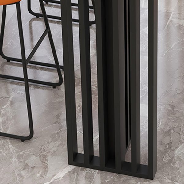 Industrial 1/7 Pieces Bar Table Set Rectangle Stone Counter Table for Living Room Clearhalo 'Bar Furniture' 'furn' 'furn_home_bar_bar_sets' 'Furniture' 'Home Bars & Bar Sets' 'home_bar_bar_sets' 'Kitchen & Dining Furniture' 1200x1200_85cf43f9-17e0-49a0-91d2-bc941cf3de21