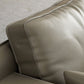 Gorgeous Style Sectional with Pillow Back Grey/beige/black Latex Padded Sofa