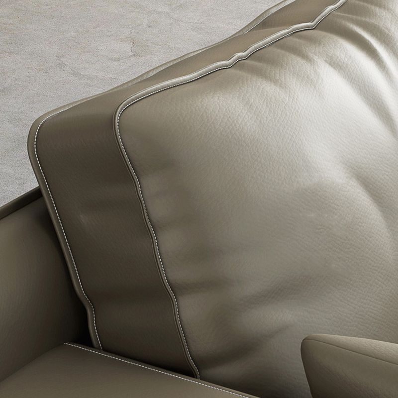 Wunderschönes Stil Sektion mit Kissen Rückengrau/Beige/schwarzes Latex -gepolstertes Sofa