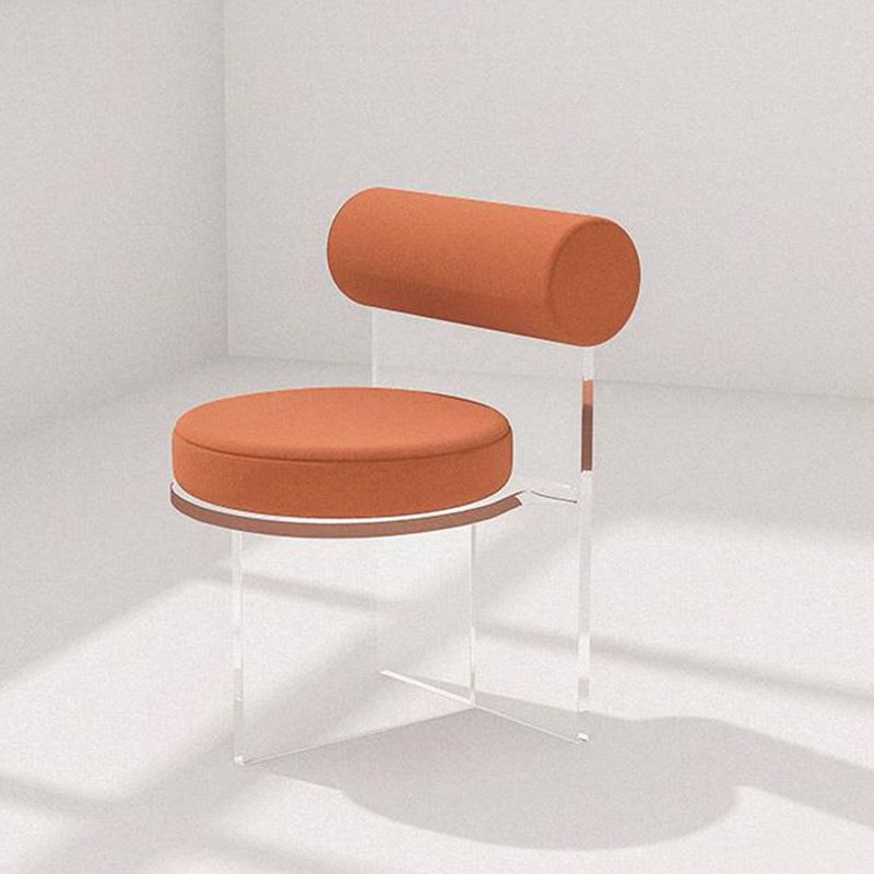 Estilo contemporáneo 1/2/4/6 Piezas Sillas de comedor Muebles de piedra rectangulares en blanco