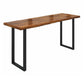 Solid Wood Bar Dining Table Industrial Bar Dining Table with Sled Base Clearhalo 'Bar Furniture' 'Bar Tables' 'bar_tables' 'furn' 'furn_bar_tables' 'Furniture' 'furniture_bar_tables' 'Kitchen & Dining Furniture' 1200x1200_85d38520-2302-452c-b7ce-4408dfc0f6a7
