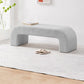 Rectangle Entryway Bench Modern Seating Bench with Upholstered