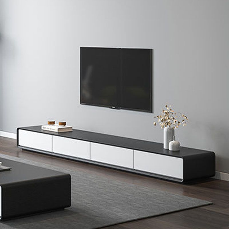 Contemporary 15.75-inch D TV Console Wooden TV Stand for TVs with Drawers Clearhalo 'furn' 'furn_tv_stands_entertainment_centers' 'Furniture' 'Living Room Furniture' 'TV Stands & Entertainment Centers' 'TV Stands & Media Storage Furniture' 'tv_stands_entertainment_centers' 1200x1200_85d468bf-f618-4ee3-8c13-d7ba78c21f0e