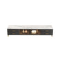 Stone Top Media Console Contemporary TV Media Stand with Metal Legs Clearhalo 'furn' 'furn_tv_stands_entertainment_centers' 'Furniture' 'Living Room Furniture' 'TV Stands & Entertainment Centers' 'TV Stands & Media Storage Furniture' 'tv_stands_entertainment_centers' 1200x1200_85d6b219-af0e-4a26-a833-34f7c1aa5076