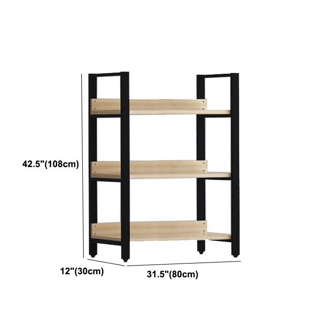 Modern Engineered Bookcase Natural Etagere Bookshelf for Any Room