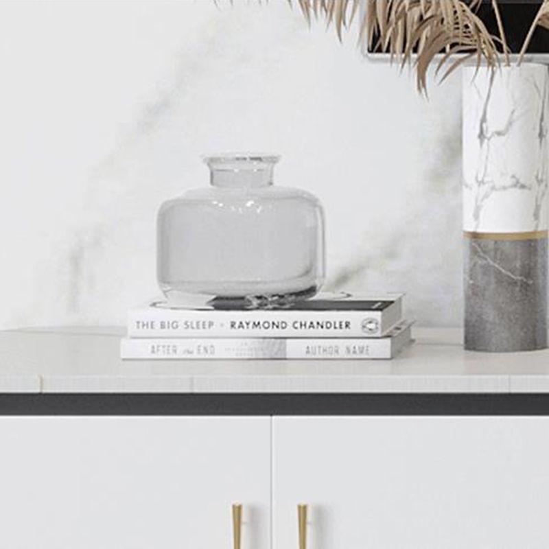 Modern TV Stand Console Open Storage Media Console TV Stand with Drawer Clearhalo 'furn' 'furn_tv_stands_entertainment_centers' 'Furniture' 'Living Room Furniture' 'TV Stands & Entertainment Centers' 'TV Stands & Media Storage Furniture' 'tv_stands_entertainment_centers' 1200x1200_85dc3f02-ab51-4739-aec0-71114dc55020