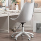 Modern White Nylon Desk Chair with Low Back Home Office Chair Clearhalo 'Furniture' 'furniture_office_chair' 'Office Chairs' 'Office Furniture' 'office_chair' 1200x1200_85e13a77-260c-44cf-ac88-b338775be374