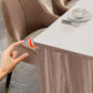 Extendable Rectangle Dining Table Wood Frame Dining Table for Dining Room