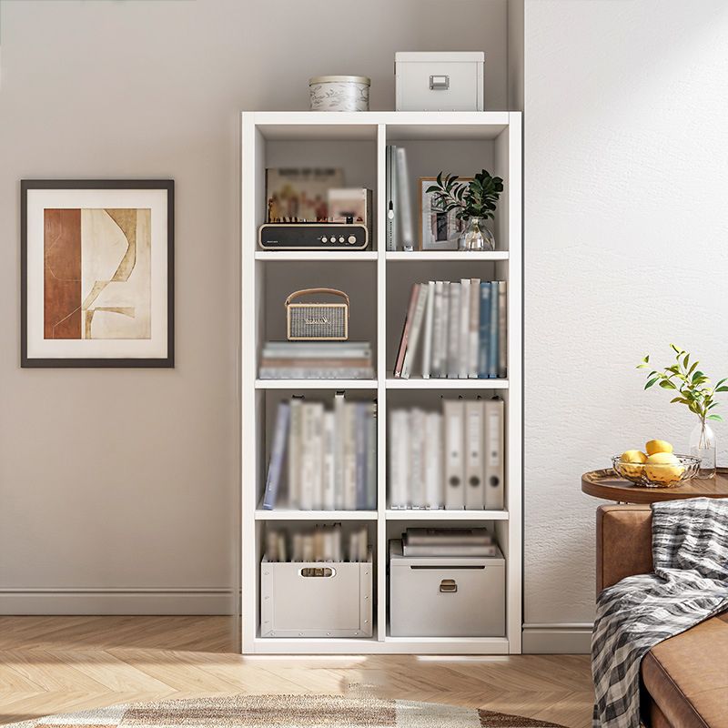 Contemporary Style Bookshelf Closed Back Engineered Wood Shelf Bookcase Clearhalo 'Bookcases' 'furn' 'furn_bookcases' 'Furniture' 'furniture_bookcases' 'kitchen' 'kitchen_bookcases' 'Living Room Furniture' 'Office Furniture' 1200x1200_85e741bf-1215-4f25-b08a-a3fa9d4b9756
