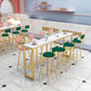 Upholstered Counter Stool Glam Style Low Back Bar Stool with Gold Frame Clearhalo 'Bar Furniture' 'Bar Stools' 'bar_stools' 'furn' 'furn_bar_stools' 'Furniture' 'Kitchen & Dining Furniture' 1200x1200_85e7ceb2-1d2d-48f8-95e6-a1eb17182096