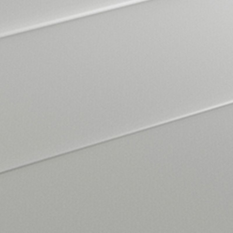 Divano convertibile di divano in pelle finta con braccio quadrato in grigio