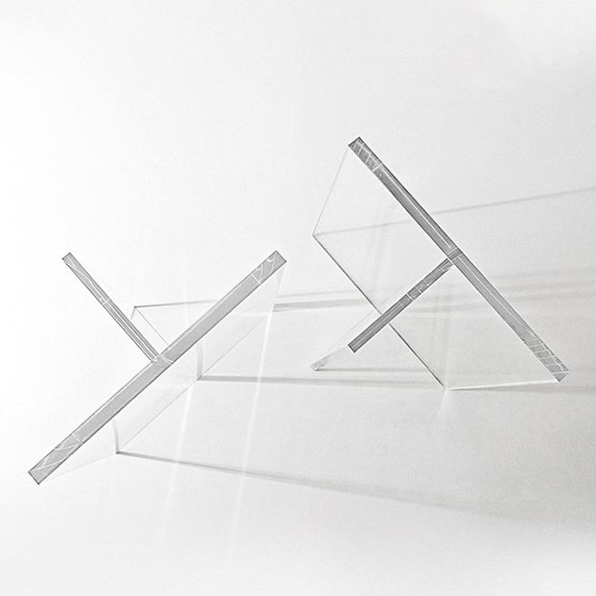 Acryl gesloten terug boekenkast standaard glamour boekenplank met planken