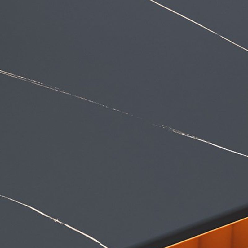 Sintered Stone Dining Table Traditional Luxury Dining Table with Gold Frame for Kitchen Clearhalo ' dining_table' 'Dining Tables & Seating' 'Dining Tables' 'furn' 'furn_dining_table' 'Furniture' 'furniture_dining_table' 'Kitchen & Dining Furniture' 'kitchen&dining_furn' 'kitchen' 'kitchen_dining_table' 1200x1200_85ebe57d-411c-477b-a66c-59991fecce4d