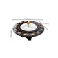 Solid Wood Pedestal Dining Table Tradition Turntable Kitchen Table