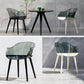 Contemporary Plastic Indoor-Outdoor Chair of 23'' Wide Dining Arm Chair Clearhalo ' kitchen&dining_furn' 'Dining Chairs' 'Dining Tables & Seating' 'dining_chair' 'Furniture' 'furniture_dining_chair' 'Kitchen & Dining Furniture' 'kitchen' 1200x1200_85ed2ec7-8c2f-4867-b6ec-b5495717e5fc