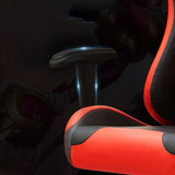 Sedia da ufficio in pelle finta moderna sedia da scrivania ad altezza del sedile regolabile con ruote