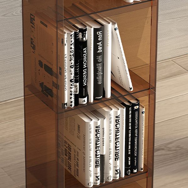 Glam Vertical Standard Bookshelf Acrylic Closed Back Bookshelf for Living Room Clearhalo 'Bookcases' 'furn' 'furn_bookcases' 'Furniture' 'furniture_bookcases' 'kitchen' 'kitchen_bookcases' 'Living Room Furniture' 'Office Furniture' 1200x1200_85f0d0b9-e0a1-4b61-a66b-16cd0f7e2f76