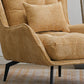 Modern Accent Chair Solid Color Corduroy Tufted Back Basic Four Leg Chair Clearhalo 'Accent Chairs' 'accent_chairs' 'Chairs & Seating' 'furn' 'furn_accent_chairs' 'Furniture' 'Living Room Furniture' 1200x1200_85fd1318-fa6a-4ab9-9a65-242dbbdf0979