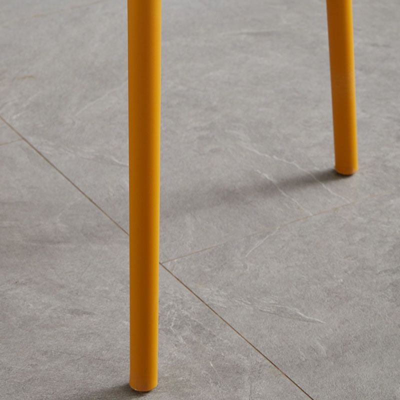 Minimalist Design Plastic Dining Armless Chair Open Back Dining Side Chairs Clearhalo 'Dining Chairs' 'Dining Tables & Seating' 'dining_chair' 'furn' 'furn_dining_chair' 'Furniture' 'furniture_dining_chair' 'Kitchen & Dining Furniture' 1200x1200_85ffaef1-b752-4325-b829-d55bc1f57da6