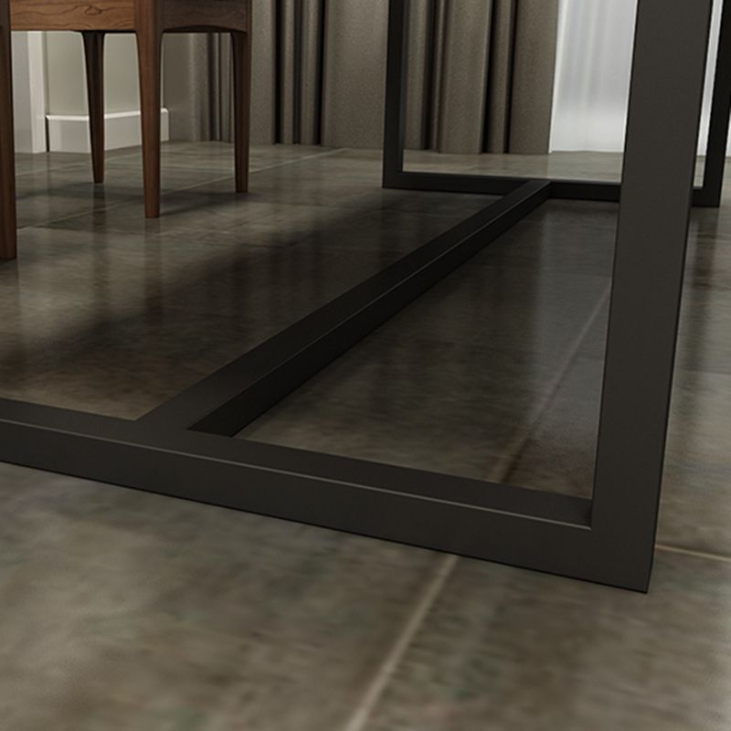 モダンな1/5/7ピースダイニングセット長方形パインウッドダイニングテーブル用カフェ用