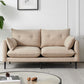 Linen Square Arm Modern Sofa with Loose Back for Living Room and Apartment Clearhalo 'furn' 'furn_sofas' 'Furniture' 'furniture_sofas' 'kitchen' 'kitchen_sofas' 'Living Room Furniture' 'Sofa' 'sofas' 1200x1200_86051e51-2f6f-472f-b54a-762495e5bf22